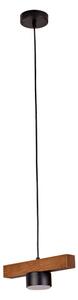 Duolla - Pendul pe cablu IRONLINE 1xGX53/3W/230V pin/stejar/negru