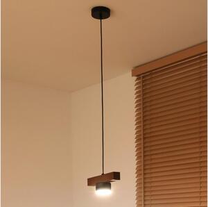 Duolla - Pendul pe cablu IRONLINE 1xGX53/3W/230V pin/stejar/negru