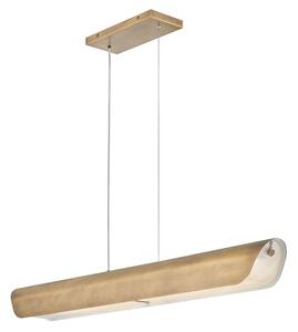Hinkley HK-ARCO-LED-LP-117-HB - Candelabru LED ARCO suspendat pe cablu, 43W, 230V, 3000K, finisaj auriu