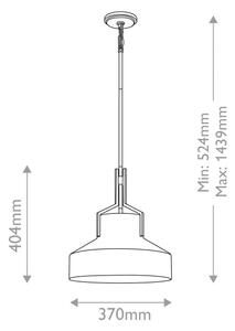 Quoizel QZ-BRECKEN-2P-AB-ABG - Lustru BRECKEN, 2xE27/60W/230V, auriu cu decor de marmură