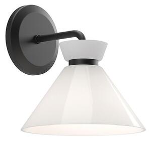 Alora Mood ALM-HALSTON-1WB-BK - Aplică de perete HALSTON 1xE14/40W/230V, neagră