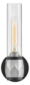 Hinkley HK-ELLISON1-BK-BN - Aplică de baie ELLISON 1xE27/40W/230V IP44 neagră