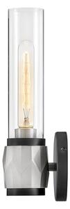 Hinkley HK-ELLISON1-BK-BN - Aplică de baie ELLISON 1xE27/40W/230V IP44 neagră