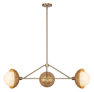 Alora Mood ALM-PERTH3-GD - Lustra PERTH pe tijă 3xE14/40W/230V auriu