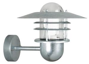 Nordlux - Aplică de perete pentru exterior AGGER, 1xE27/60W/230V, IP54, argintie