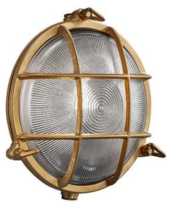 Nordlux POLPERRO - Aplică de exterior 1xE27/12,5W/230V IP64, alamă