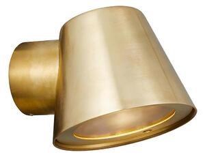 Nordlux - Aplică de exterior ALERIA 1xGU10/35W/230V IP44 alamă