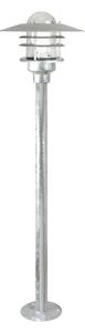Nordlux - Lampă de exterior AGGER 1xE27/60W/230V IP54 argintie 83 cm