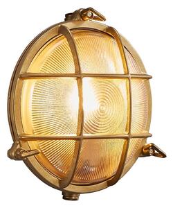 Nordlux POLPERRO - Aplică de exterior 1xE27/12,5W/230V IP64, alamă