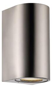 Nordlux - Aplica de exterior CANTO 2xGU10/28W/230V IP44 inox