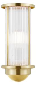 Nordlux - Aplică de exterior LINTON 1xE27/15W/230V IP54, alamă