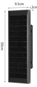 Brilagi - Aplică de perete solară cu LED SUN LED/2,5W/3,7V 30 cm 2000 mAh IP44