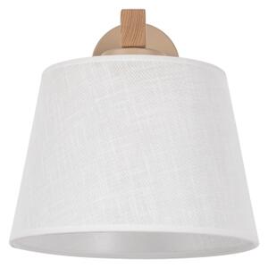 Brilagi - Lampă de perete LATTE SABIA 1xE27/15W/230V pin/alb