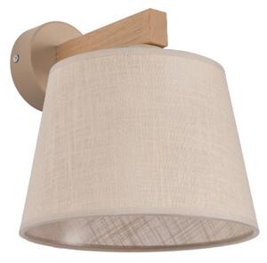 Brilagi - Lampă de perete LATTE SABIA 1xE27/15W/230V pin/bej