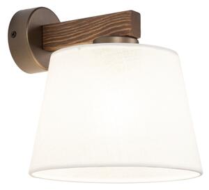 Brilagi - Lampă de perete LATTE, 1xE27/15W/230V, pin/alb