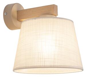 Brilagi - Lampă de perete LATTE SABIA 1xE27/15W/230V pin/bej