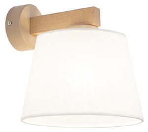 Brilagi - Lampă de perete LATTE SABIA 1xE27/15W/230V pin/alb