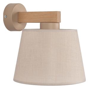 Brilagi - Lampă de perete LATTE SABIA 1xE27/15W/230V pin/bej