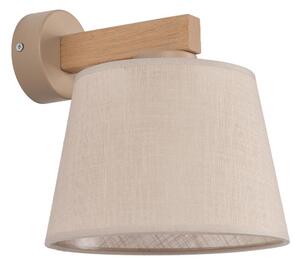 Brilagi - Lampă de perete LATTE SABIA 1xE27/15W/230V pin/bej