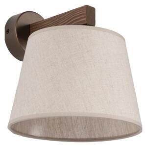 Brilagi - Aplica de perete LATTE 1xE27/15W/230V pin/bej