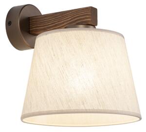 Brilagi - Aplica de perete LATTE 1xE27/15W/230V pin/bej