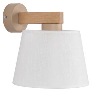 Brilagi - Lampă de perete LATTE SABIA 1xE27/15W/230V pin/alb