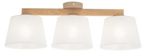 Brilagi - Lustră aplicată LATTE SABIA 3xE27/15W/230V pin/alb