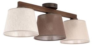 Brilagi - Lustră de tavan aplicată LATTE SABIA 3xE27/15W/230V pin/mix