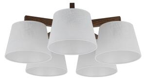 Brilagi - Lustră aplicată LATTE 5xE27/15W/230V pin/alb