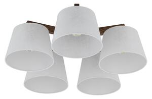 Brilagi - Lustră aplicată LATTE 5xE27/15W/230V pin/alb