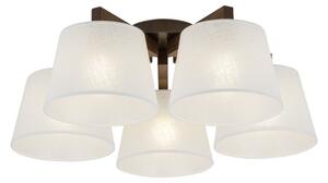 Brilagi - Lustră aplicată LATTE 5xE27/15W/230V pin/alb