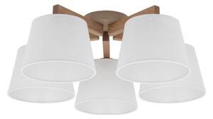 Brilagi - Lustră aplicată LATTE SABIA 5xE27/15W/230V pin/alb