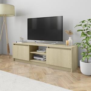 Comodă TV, stejar Sonoma, 120 x 30 x 35,5 cm, PAL