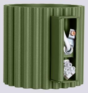 Sollux SL.1796 - Aplica de perete AURA 1xG9/10W/230V verde