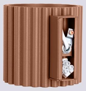Sollux SL.1806 - Aplica de perete AURA 1xG9/10W/230V maro
