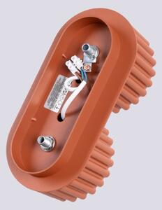 Sollux SL.1803 - Lampă spot AURA 2xGX53/10W/230V portocalie