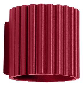 Sollux SL.1821 - Aplica de perete AURA 1xG9/10W/230V roșie