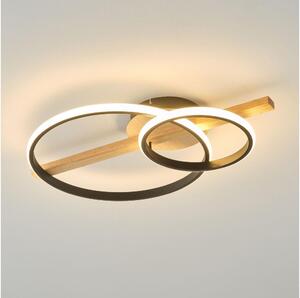 Lustră LED aplicată Zuma Line MX3913-2-3BWLT ALMERIA LED/17W/230V