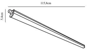 Nordlux - Corp de iluminat tehnic LED WESTPORT LED/39W/230V 4000K IP65
