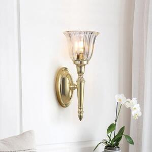 Elstead BATH-DRYDEN1-PB-LED Aplica de perete pentru baie DRYDEN, 1x G9, 3W, 230V, IP44, auriu