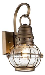 Kichler KL-BRIDGEPOINT-S-NBR - Aplica de exterior BRIDGEPOINT 1xE27/60W/230V IP44