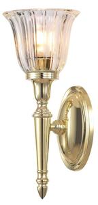Elstead BATH-DRYDEN1-PB-LED Aplica de perete pentru baie DRYDEN, 1x G9, 3W, 230V, IP44, auriu