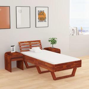 Cadru de pat, 100x200 cm, lemn masiv de acacia