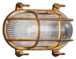 Nordlux - Aplica de exterior HELFORD 1xE27/12,5W/230V IP64, alamă