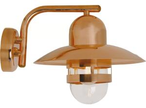 Nordlux - Aplică de perete pentru exterior NIBE, 1xE27/60W/230V, IP54, finisaj cupru