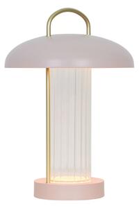 Nordlux - Lampă de birou tactilă LED reîncărcabilă MIRANO, dimabilă, 3W/3,7V, roz