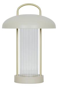 Nordlux - Lampă de masă tactilă reîncărcabilă dimabilă MIRANO LED/3W/3,7V, bej