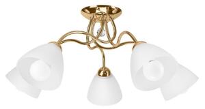 Lustră aplicată MIRANDA 1xE27/60W/230V aurie