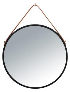 WENKO 24424100 - Oglindă BORRONE 40 x 40 cm, negru/argintiu