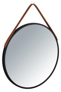 WENKO 24424100 - Oglindă BORRONE 40 x 40 cm, negru/argintiu